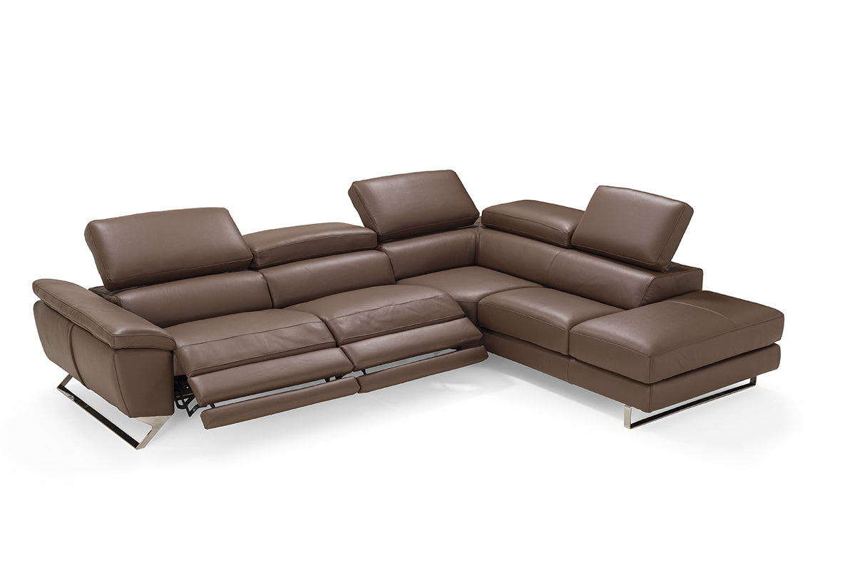 Natalia sectional brown - Dreamart Gallery