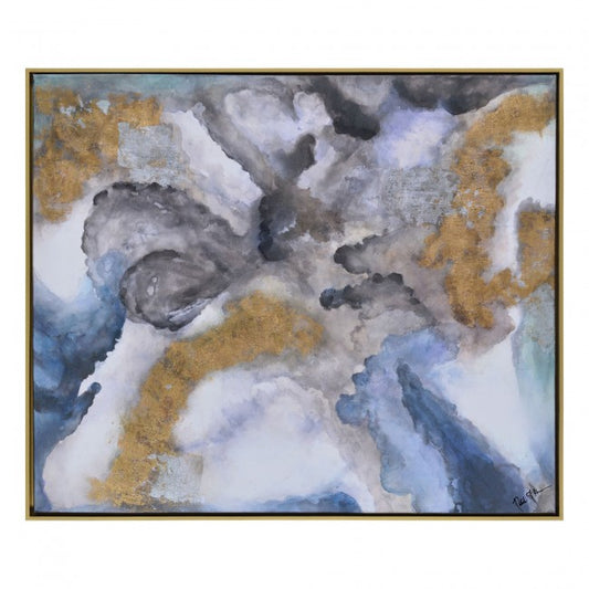 Winter Storm Oil Painting - Dreamart Gallery