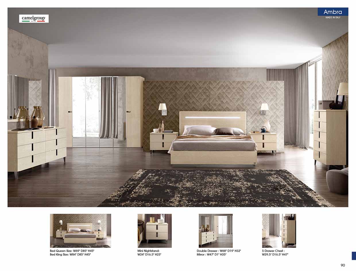 Ambra Bed by Camelgroup Italy - Dreamart Gallery