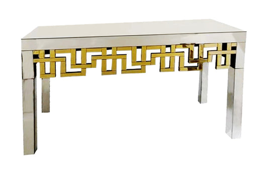 Gold Tiffany Console Table - Dreamart Gallery