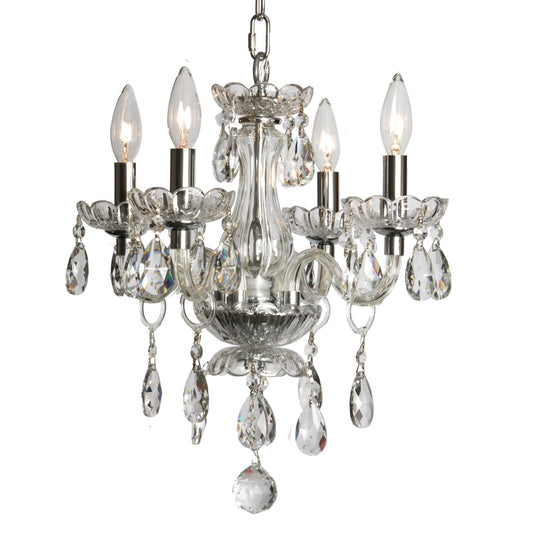 9040CL Paloma Chandelier Clear Crystal - Dreamart Gallery